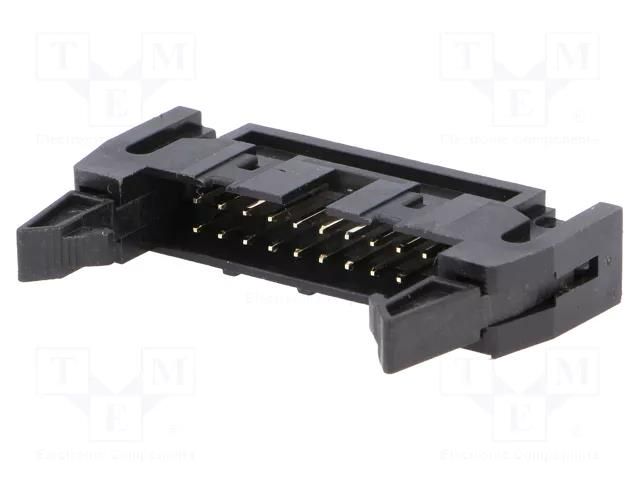 Connector: IDC; socket; male; PIN: 20; straight; with ejector; THT AMPHENOL COMMUNICATIONS SOLUTIONS T816-1-20-S1