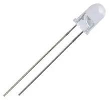 LED, AMBER, 3.8CD, 605NM, 5MM MP008536