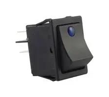ROCKER SW, DPDT, 8A, 250VAC, PANEL MP008555