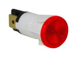 NEON INDICATOR, RED, 12MM, DOME, 250VAC MP008574