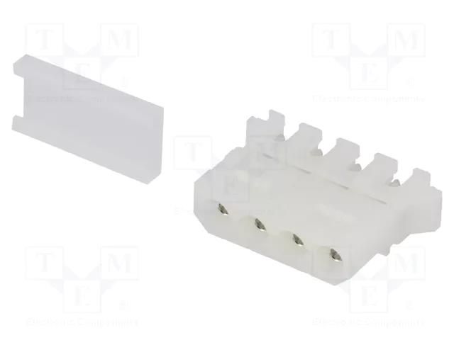 Connector: wire-board; plug; female; 6A; PIN: 4; for cable; IDC JOINT TECH SE-LC4-IDC