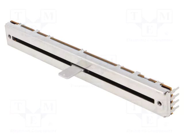 Potentiometer: slide; 10kΩ; 500mW; THT; ±20%; linear; metal; 200VAC ALPS RSAON12-10KBX2