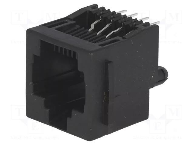 Connector: RJ45; socket; PIN: 8; with panel stop blockade; 8p8c TE Connectivity RJ45GP-AMP