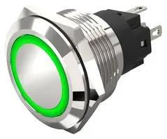 ANTI VANDAL SW, SPDT, 3A, 240V, GREEN 82-6151.1136