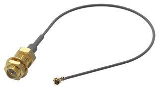 CABLE, RPSMA JACK-R/A UMRF PLUG, 150MM 636209040150