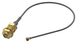 CABLE, RPSMA JACK-R/A UMRF PLUG, 200MM 636209070200