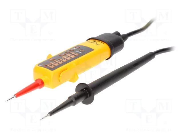 Tester: electrical; LEDs; 12÷690VAC; 0÷400Hz; IP54; 0Ω÷400kΩ FLUKE FLK-T90