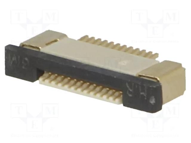 Connector: FFC/FPC; SMT; 0.5A; 50V; PIN: 12; 0.5mm; horizontal; 30mΩ JOINT TECH F0500WR-S-12PT