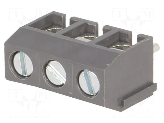 Connector: PCB terminal block; terminal; 17.5A; 250V; angled 90° DEGSON ELECTRONICS DG301-5.0-3P11