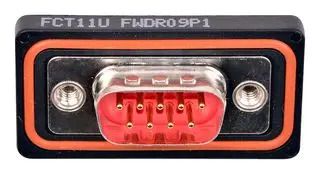D SUB CONN, PLUG, 9POS, SOLDER 173110-0024