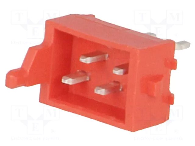 Connector: Micro-MaTch; socket; male; PIN: 4; 1.5A; straight; THT TE Connectivity AMP-7-215464-4