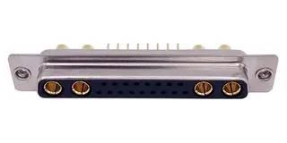 COMBO D-SUB CONN, RCPT, DC-21WA4, TH 681M21WA4SL111