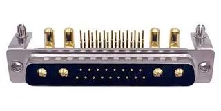 COMBO D-SUB CONN, PLUG, DC-21WA4, TH 684M21WA4PL621