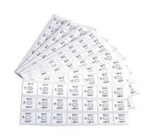 LABEL, TEMP INDICATOR, 12X12MM, BLK/WHT 21-250