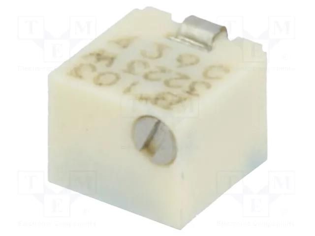 Potentiometer: mounting; multiturn; 10kΩ; 125mW; SMD; ±20%; linear BOURNS 3223W-1-103E