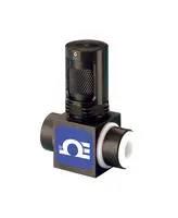 NEEDLE VALVE, PTFE, 1/8 FNPT, 55L/MIN FVLT102