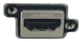 HDMI CONN, R/A RCPT, 19POS, PANEL MHDRA11130