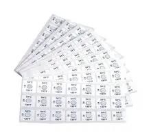 LABEL, TEMP IND, 12MMX12MM, BLK ON WHT 21-400