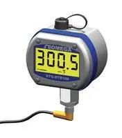 THERMOMETER, DIGITAL, -51 TO 538 DEG C DTG-RTD100-1/4-600-E