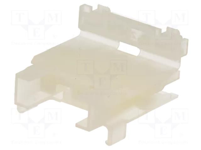 Fuse holder; 19mm; 30A; on cable; ways: 1; -30÷100°C; UL94V-2; white MTA MTA-INLINE-WT