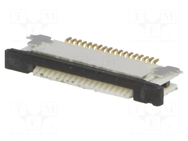 Connector: FFC/FPC; horizontal; PIN: 18; top contacts,ZIF; SMT MOLEX MX-52745-1897