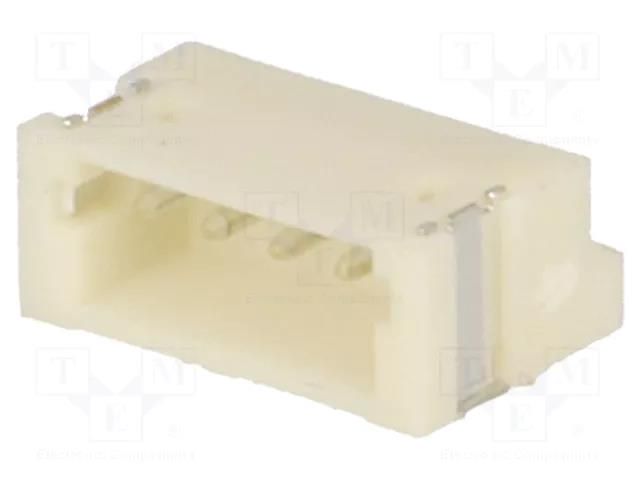 Connector: wire-board; socket; male; 1.5mm; PIN: 4; SMT; 100V; 1A JOINT TECH NX1501-04SMR