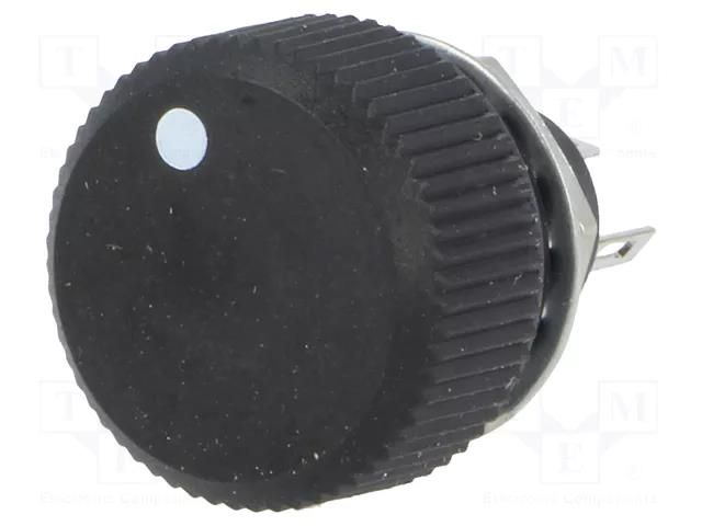 Potentiometer: shaft; single turn; 1kΩ; 1W; ±20%; linear; soldered VISHAY P16NP102MA