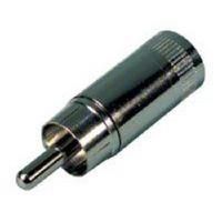 Nickel Plated.RCA Type Plug 27-090