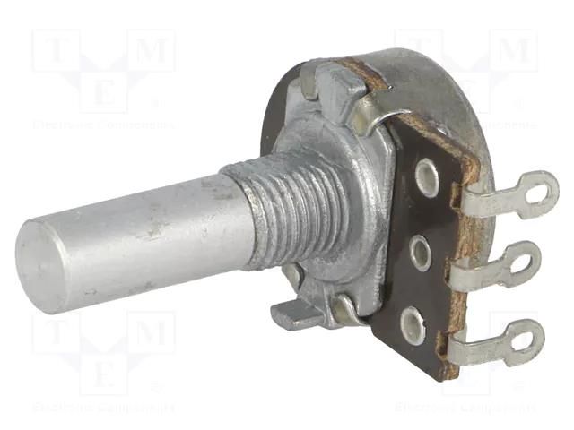 Potentiometer: shaft; single turn; 1kΩ; 100mW; ±20%; 6mm; mono TELPOD PR167-1K-A