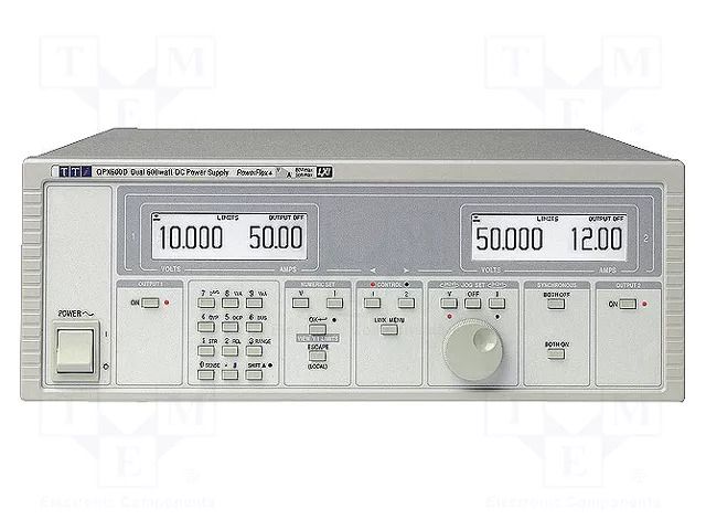 Power supply: laboratory; switching,multi-channel; 0÷80VDC; QPX AIM-TTI QPX600D