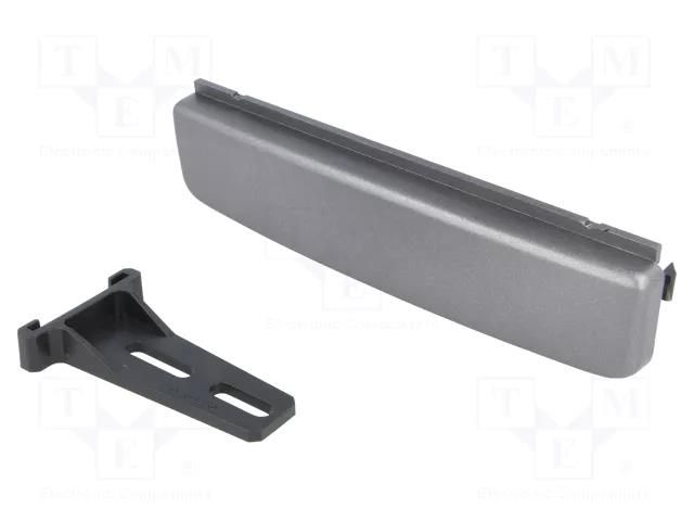 Radio frame; Ford,Jaguar; 1 DIN; anthracite ACV RAM-40.073.2