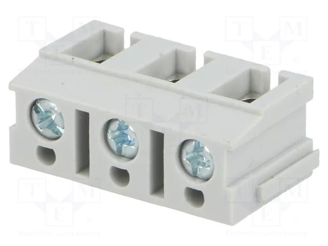Connector: PCB terminal block; terminal; 16A; 250V; angled 90° NINIGI TB-7.5-P-3P/GY