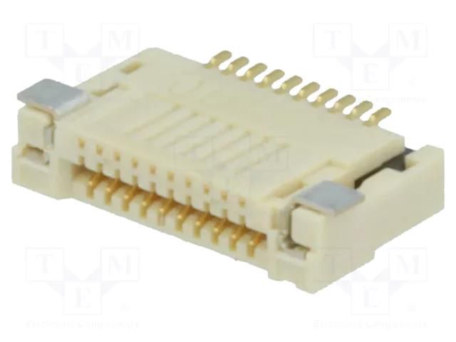 Connector: FFC/FPC; SMT; 0.5A; PIN: 10; 0.5mm; horizontal OMRON XF2M10151AR100