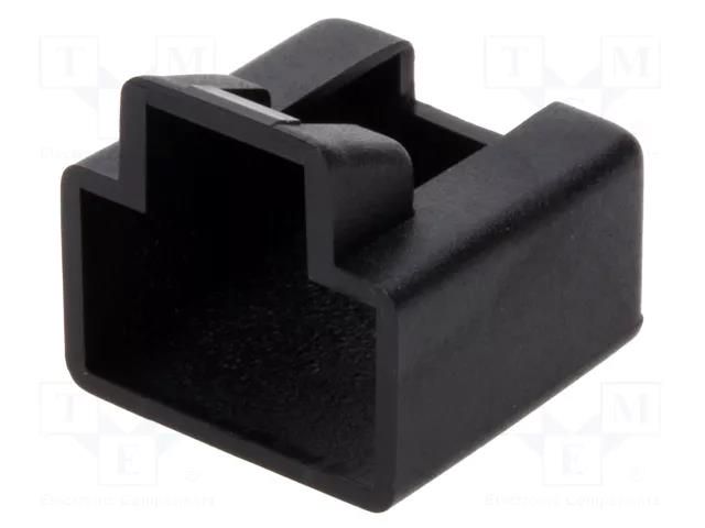 Protection cap; Application: RJ45 plug ENCITECH RJ45-PPA-BK
