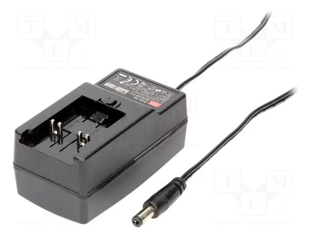 Power supply: switching; mains,plug-in; 48VDC; 0.5A; 24W; 81% MEAN WELL GE24I48-P1J