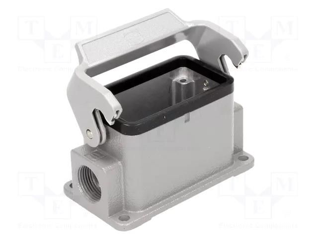 Enclosure: for HDC connectors; Han® HMC; size 10B; with latch HARTING 19302101250