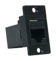 ADAPTOR, IN-LINE, RJ45 JACK-JACK, 8POS NHRJ45D5EB