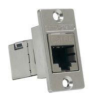 ADAPTOR, IN-LINE, RJ45 JACK-JACK, 8POS NHRJ45D6AS