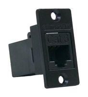 ADAPTOR, IN-LINE, RJ45 JACK-JACK, 8POS NHRJ45D6B