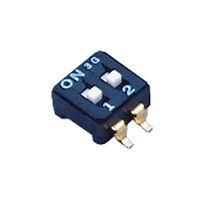 DIP SWITCH, SPST-NO, 0.1A, 6VDC, SMD CFS-0102TB