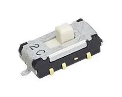 SLIDE SWITCH, DP3T, 0.1A, 12VDC, SMD CMS-2302TB