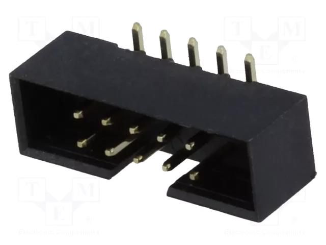 Connector: IDC; socket; male; PIN: 10; vertical; SMT; gold flash; 2mm CONNFLY DS1014-10MF1B