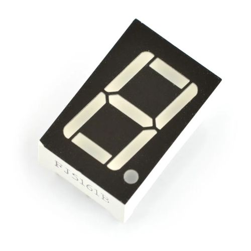 Eight-segment display x1 - 14mm red - common anode LCD-06438 5904422334659