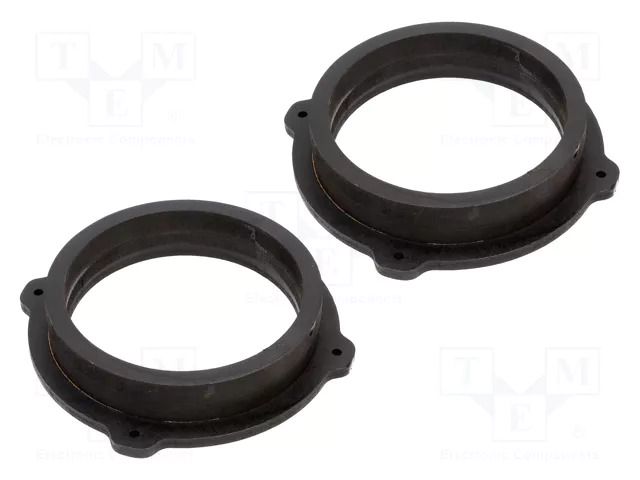 Spacer ring; MDF; 165mm; Hyundai; impregnated; 2pcs. BASSER D.MDF.HYUNDAI02