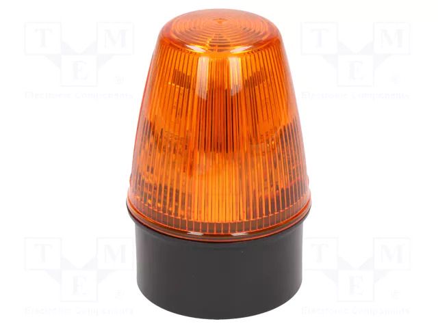 Signaller: lighting; continuous light,blinking light; orange MOFLASH SIGNALLING LED100-02-01