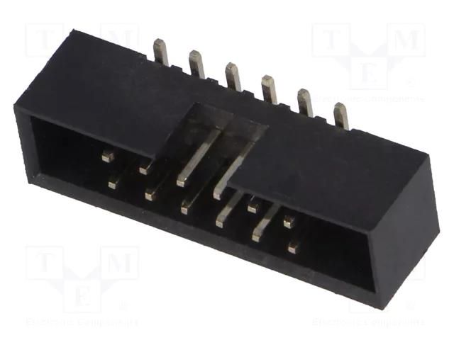 Connector: IDC; socket; male; PIN: 12; vertical; SMT; gold flash; 2mm CONNFLY DS1014-12MF1B