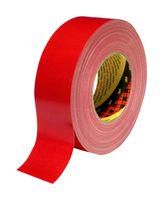 TAPE, CLOTH, 50M X 50MM, RED 389, RED, 50M X 50MM