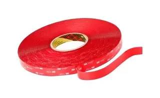 TAPE, DOUBLE SIDED, 11M X 19MM, CLEAR 4910, CLEAR , 11M X 19MM