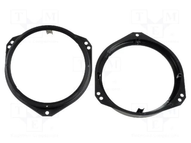 Speaker frame; 165mm; BMW,Nissan,Opel,Renault; 2pcs. 4CARMEDIA RAM-20.432/K