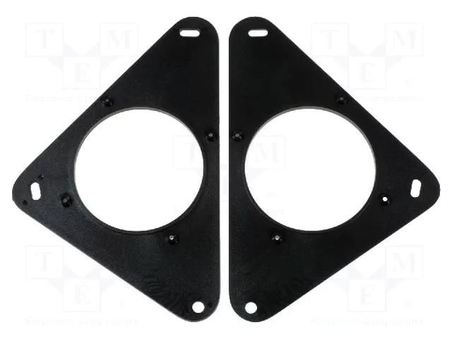 Speaker frame; 100mm; Renault; Renault Master II; 2pcs. 4CARMEDIA RAM-20.499/K